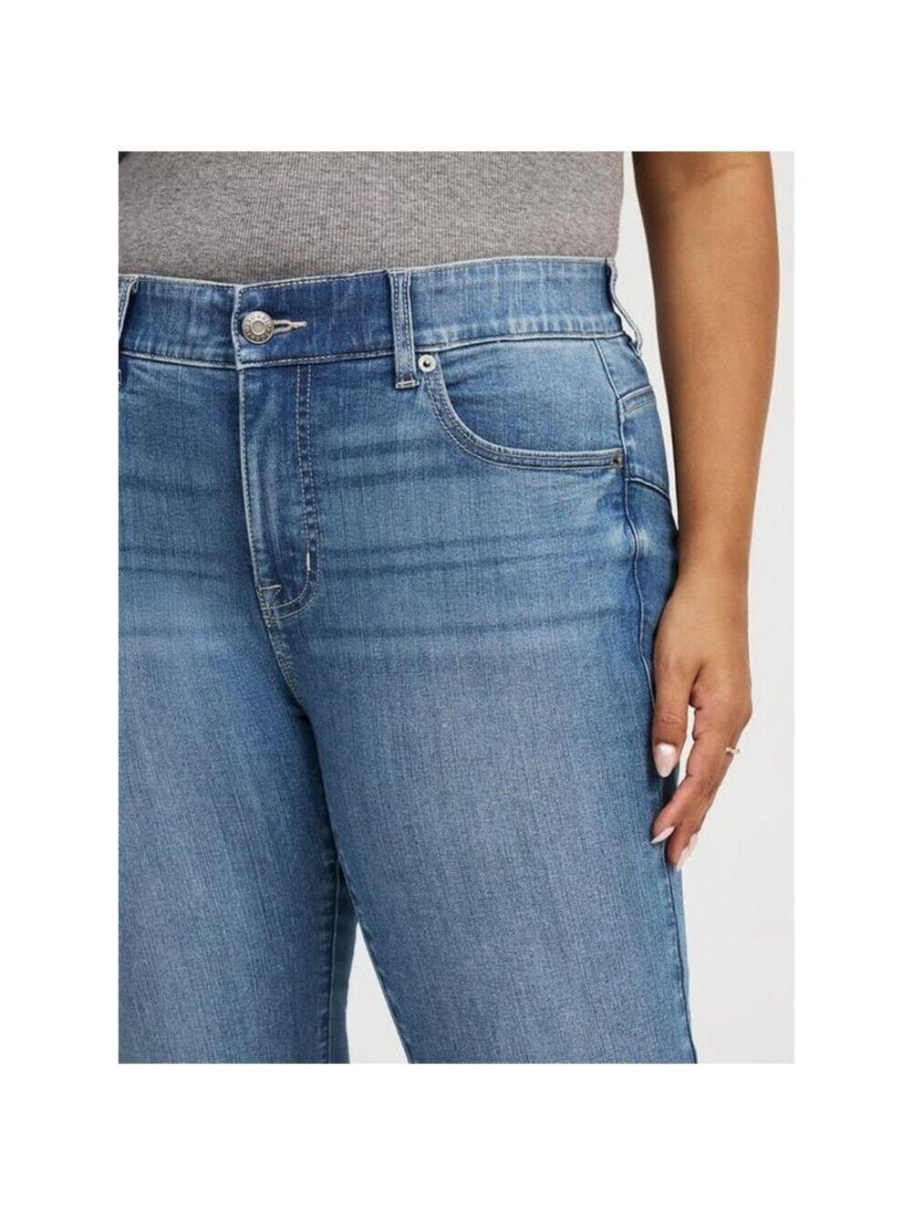 Torrid Bombshell Straight High Rise Jeans (16R) - Picture 9 of 11